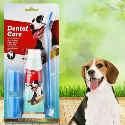 Crema Dental Con Sabor A Carne + 3 Kit C